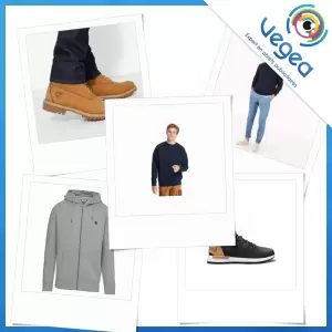 Vêtements et chaussures Timberland personnalisables avec votre logo | Goodies Vegea