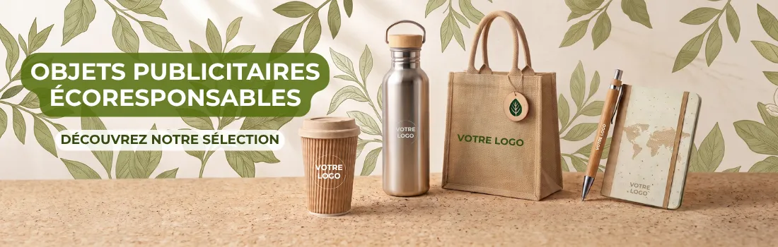 Objets publicitaires écoresponsables 2026