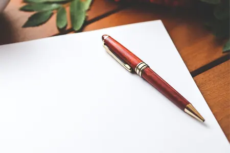Photo publicitaire de stylo