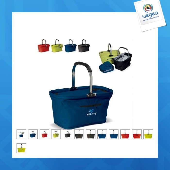 Sac isotherme personnalisable pliable