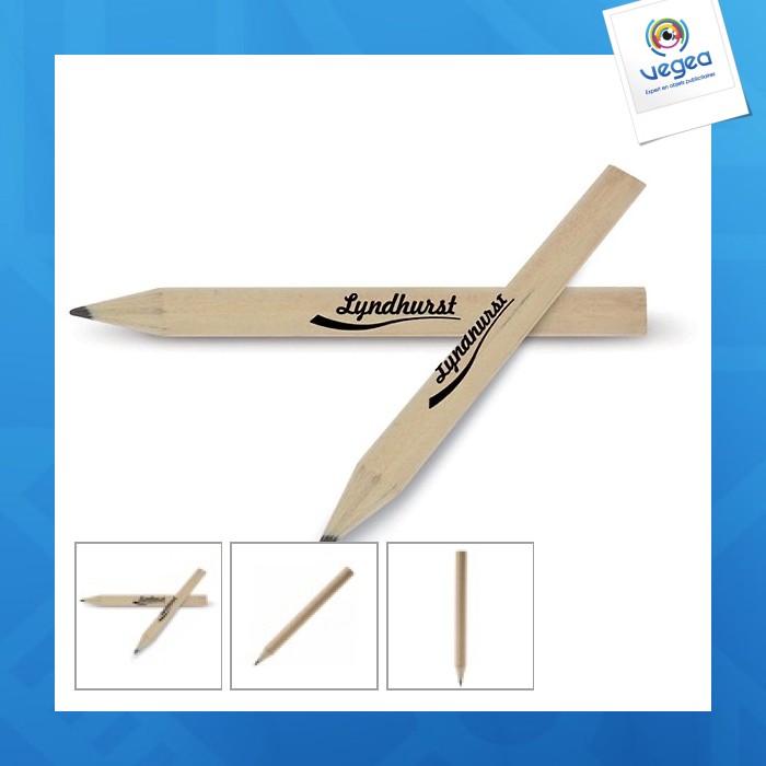 Mini crayon à papier promotionnel rond