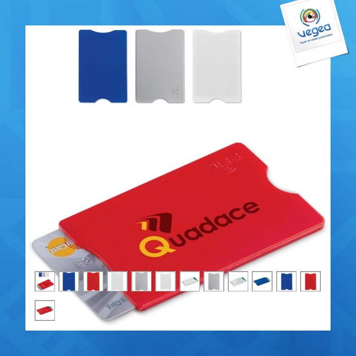 Porte-cartes anti-clonage (étui en dur)