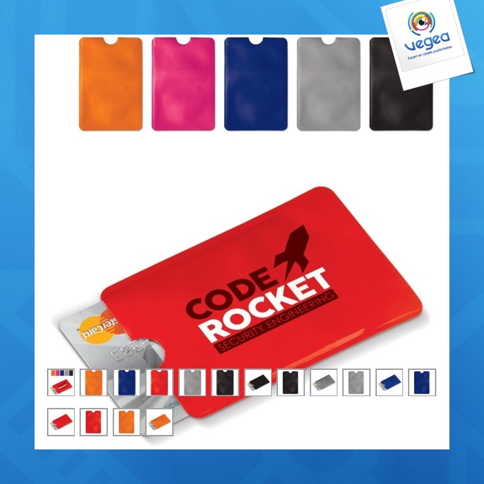 Porte-carte anti-clonage non rigide