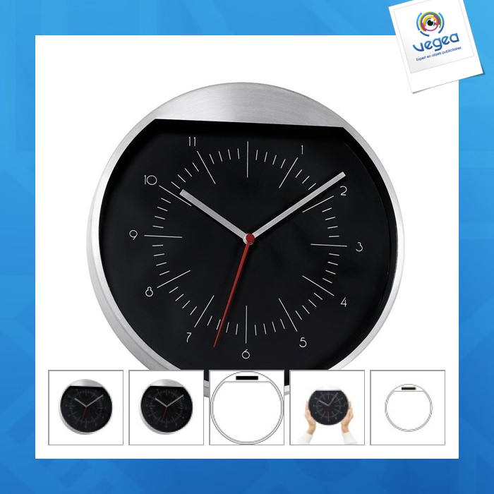 Pendule murale promotionnelle roundabout