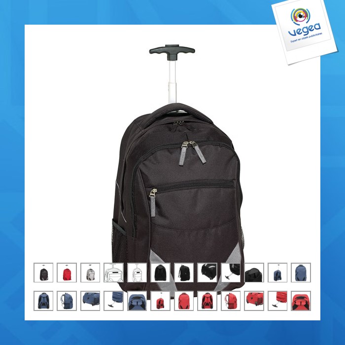Trolley-sac à dos publicitaire