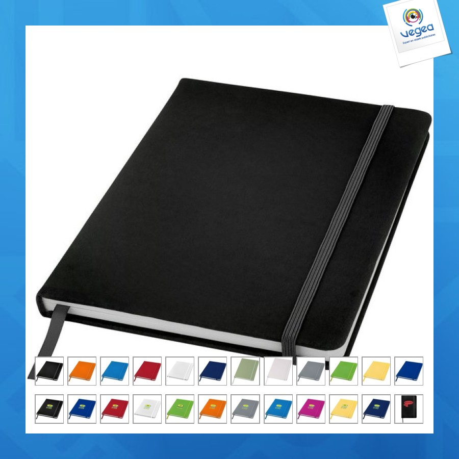 Carnet personnalisé de notes a5 spectrum à couverture rigide