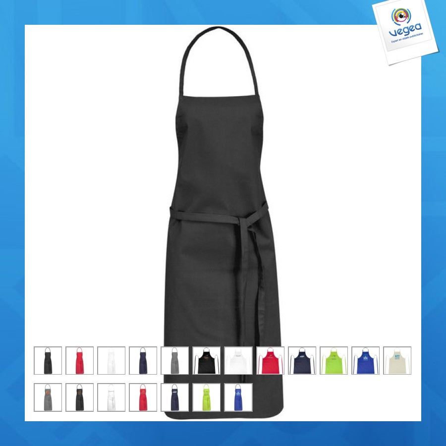 Tablier avec logo reeva 180g/m²