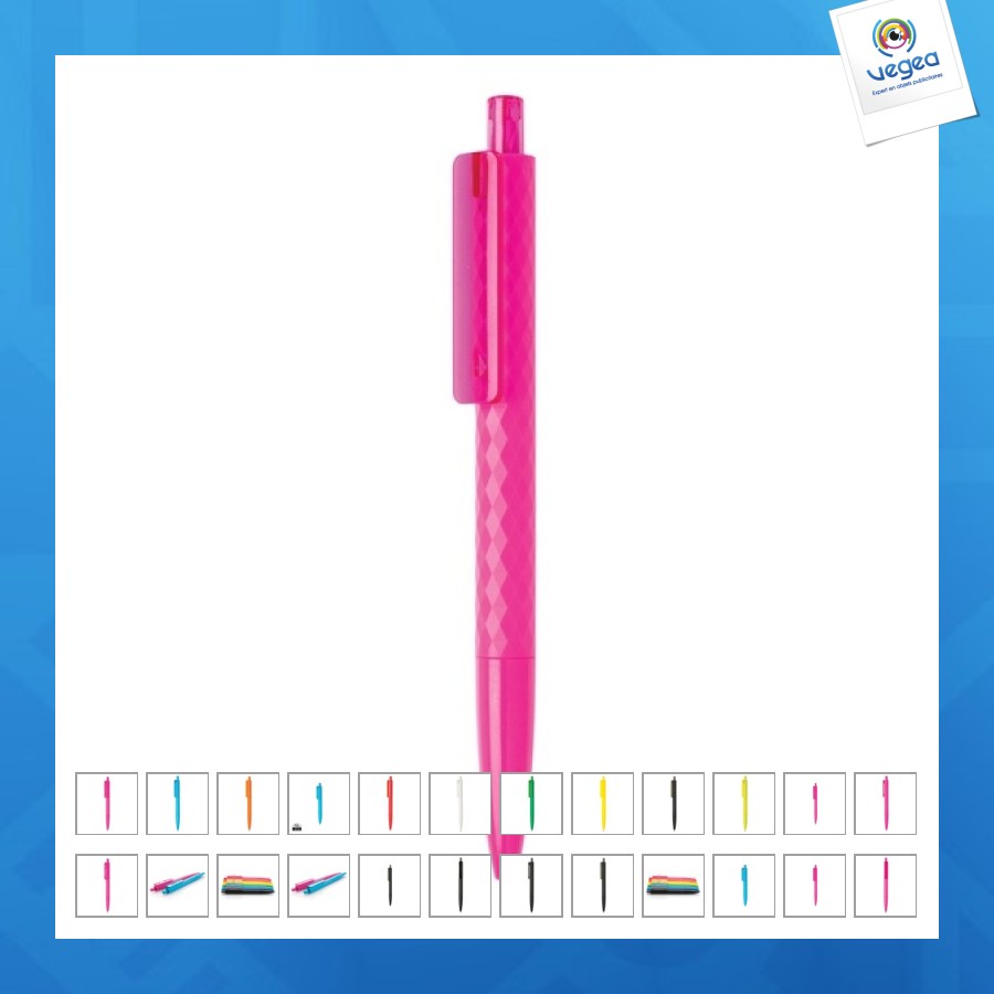 Stylo avec logo x3