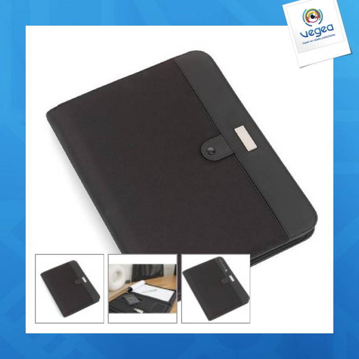 Conférencier a4 zippé sans stylo
