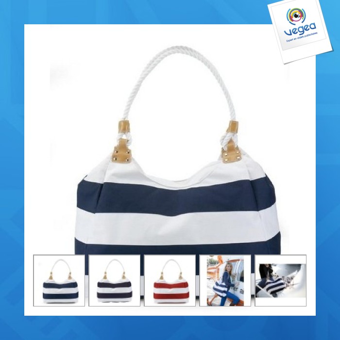 Sac de voyage 'nautica' poignée en corde