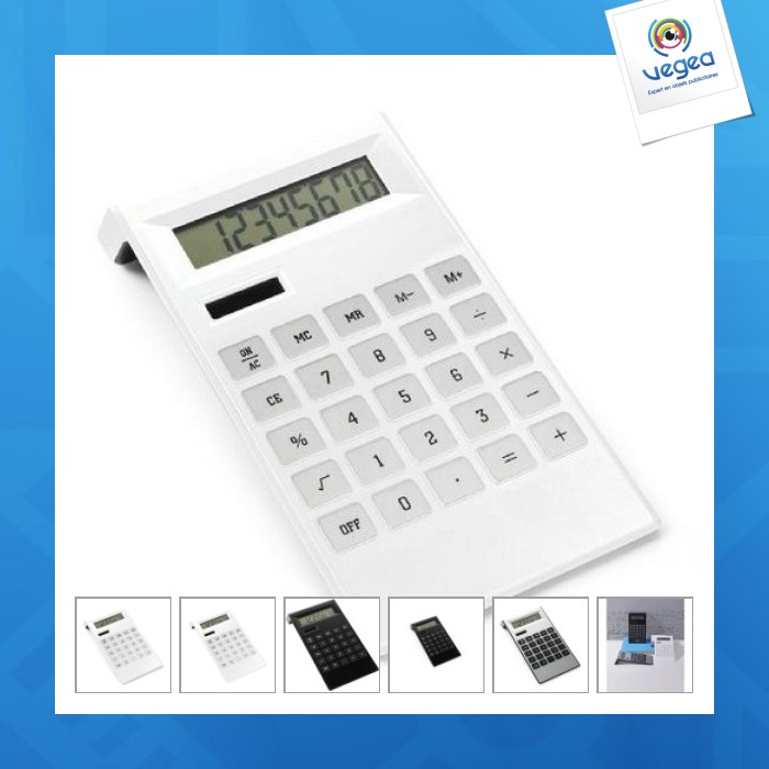 Calculatrice personnalisable de bureau solaire