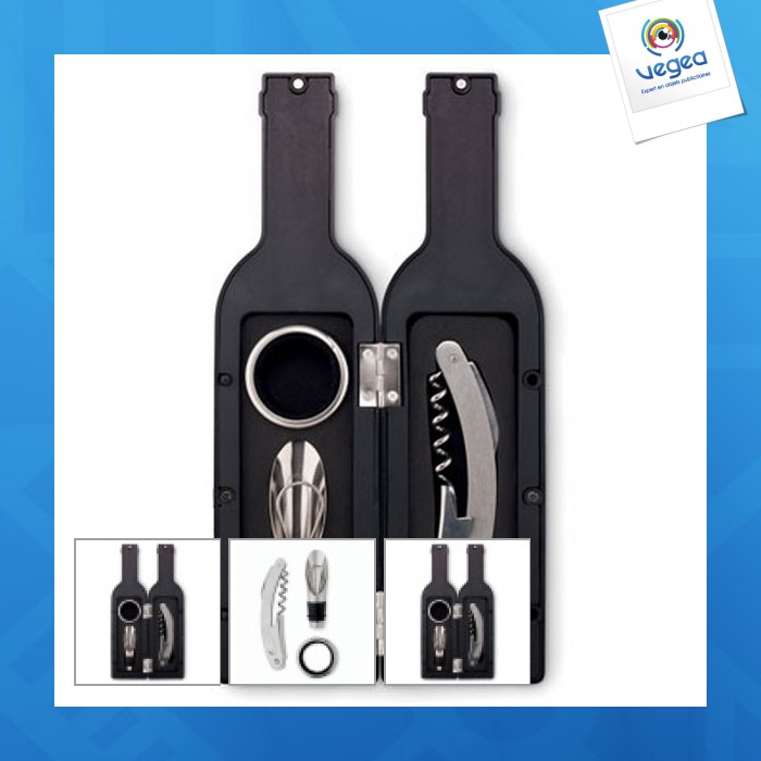 Coffret bouteille set de vin