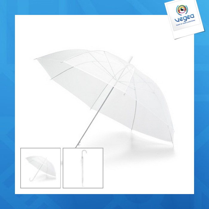 Parapluie publicitaire à ouverture automatique