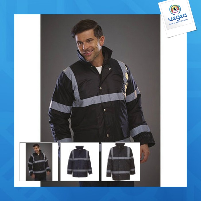 Veste de sécurité avec logo
