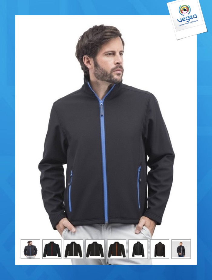 Softshell 2 couches homme