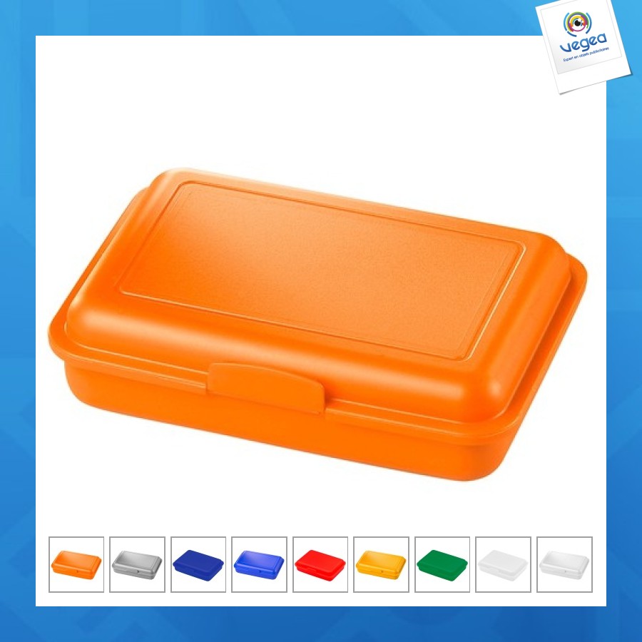 Boîte de rangement publicitaire school-box, junior