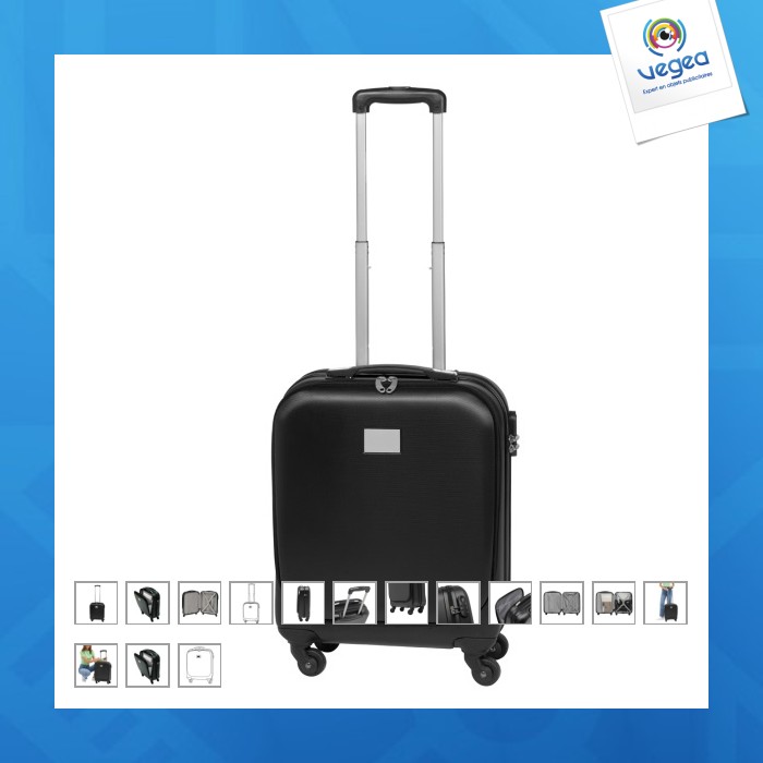 Trolley personnalisé cabine rigide à 4 roues 55x38x20cm