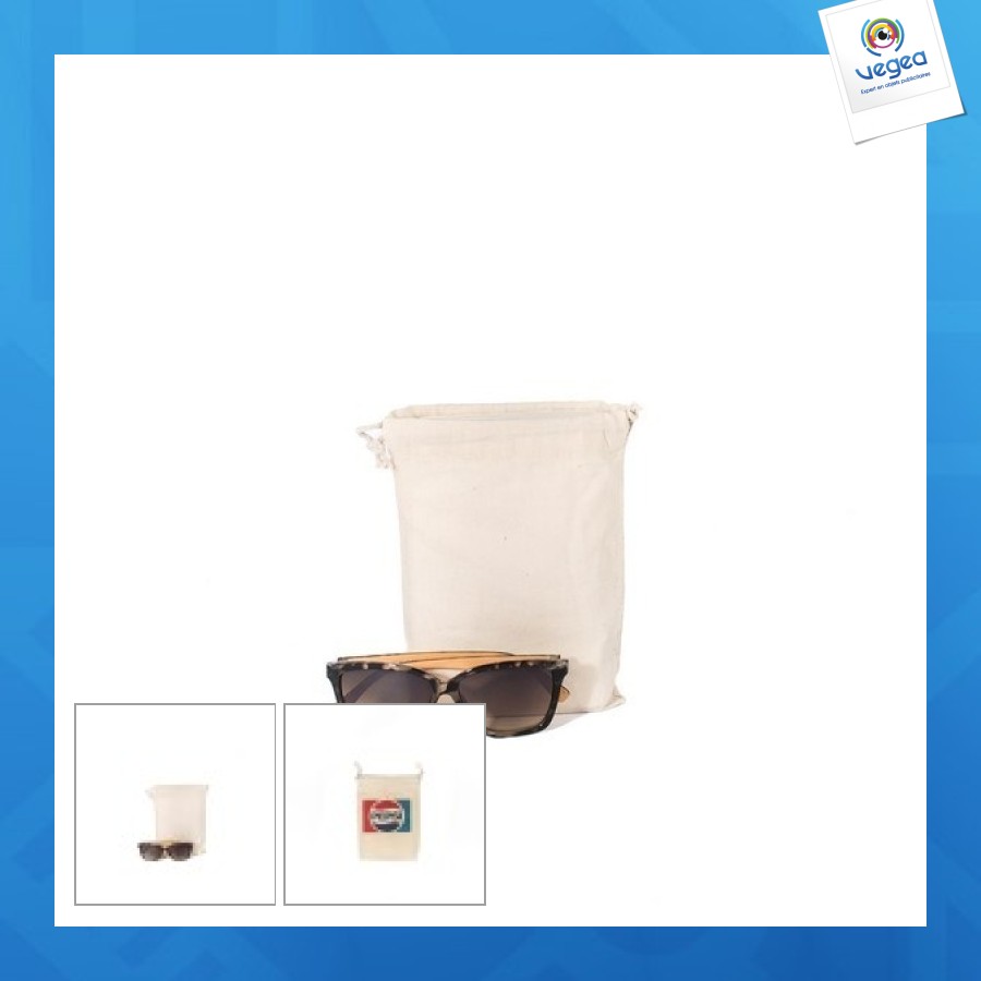 Pochon coton 155g 15x20cm express