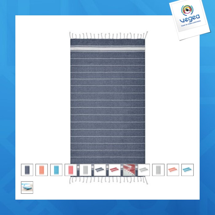 Drap de plage coton 180g/m² 90x170cm
