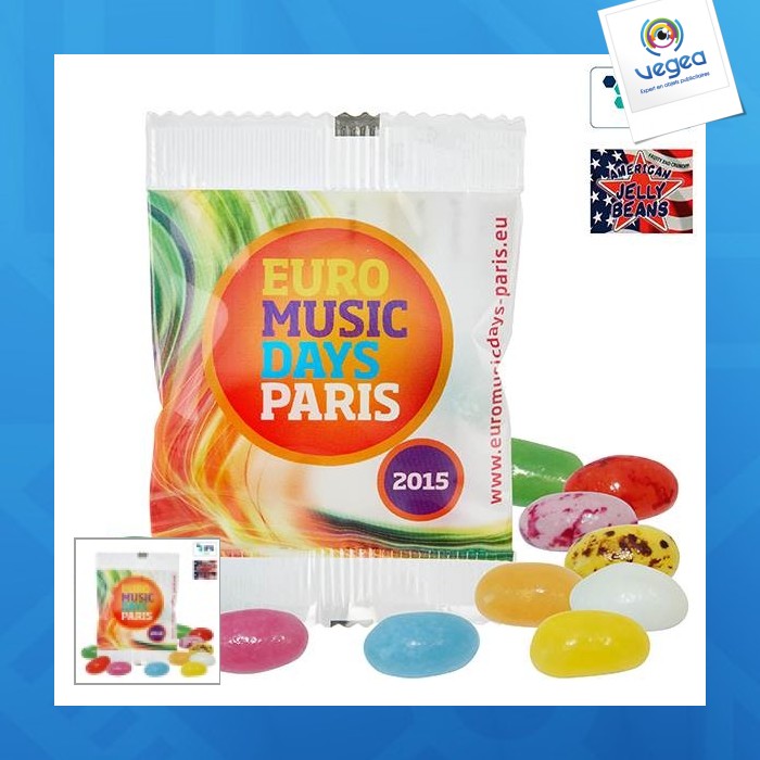 American jelly beans personnalisable 10g en sachet