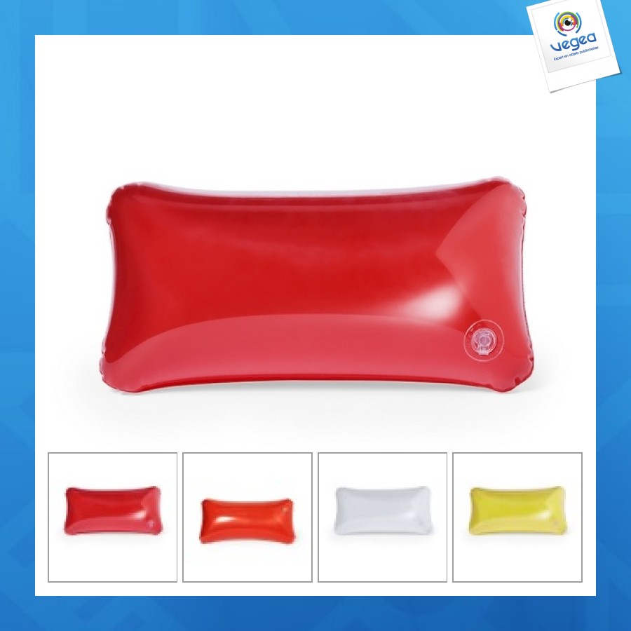 Coussin gonflable avec logo
