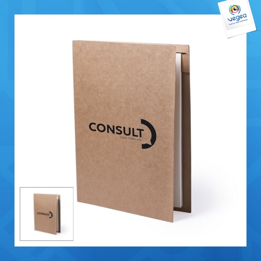 Porte-documents en carton recyclé