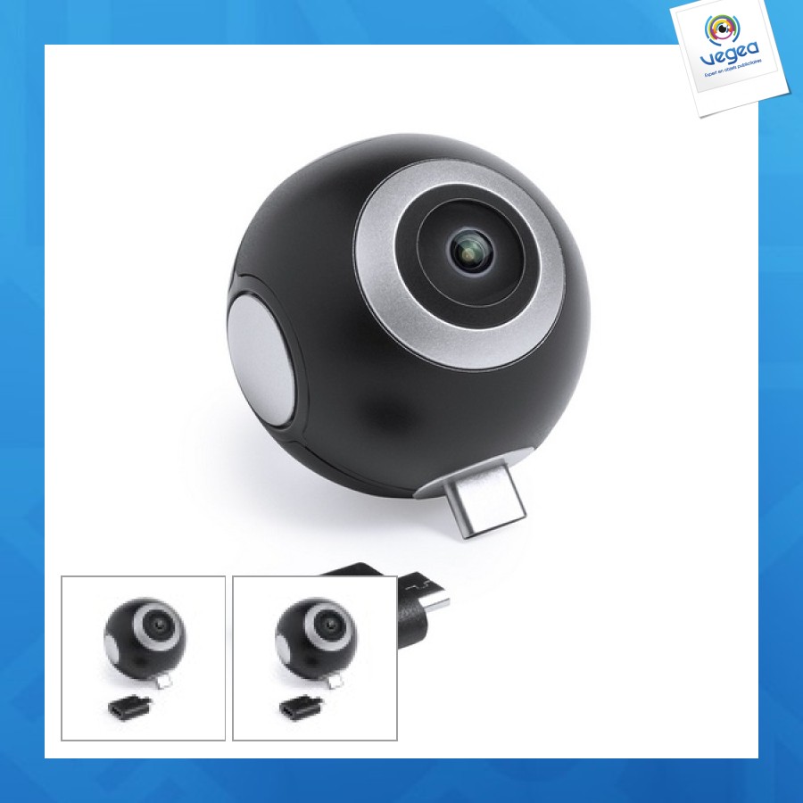 Caméra personnalisable 360°