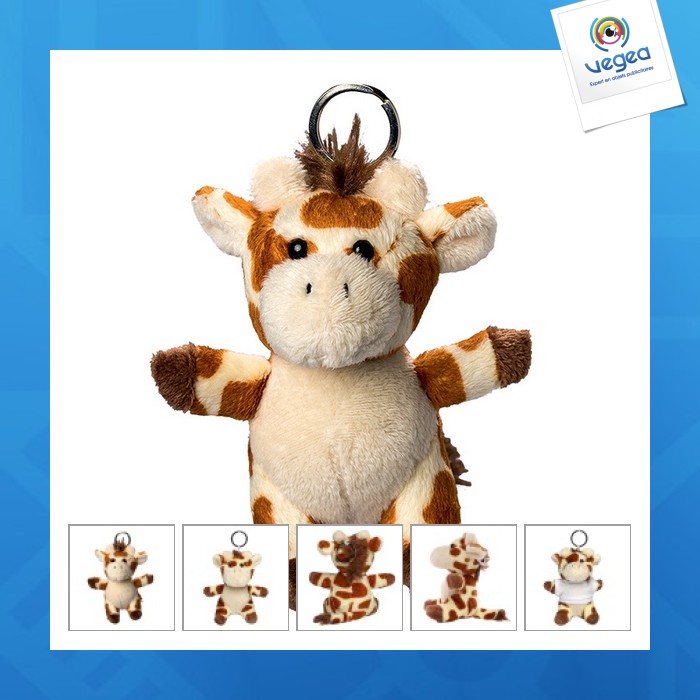 Porte-clés peluche personnalisé - mbw