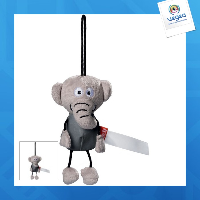 Peluche personnalisable réfléchissante. - mbw