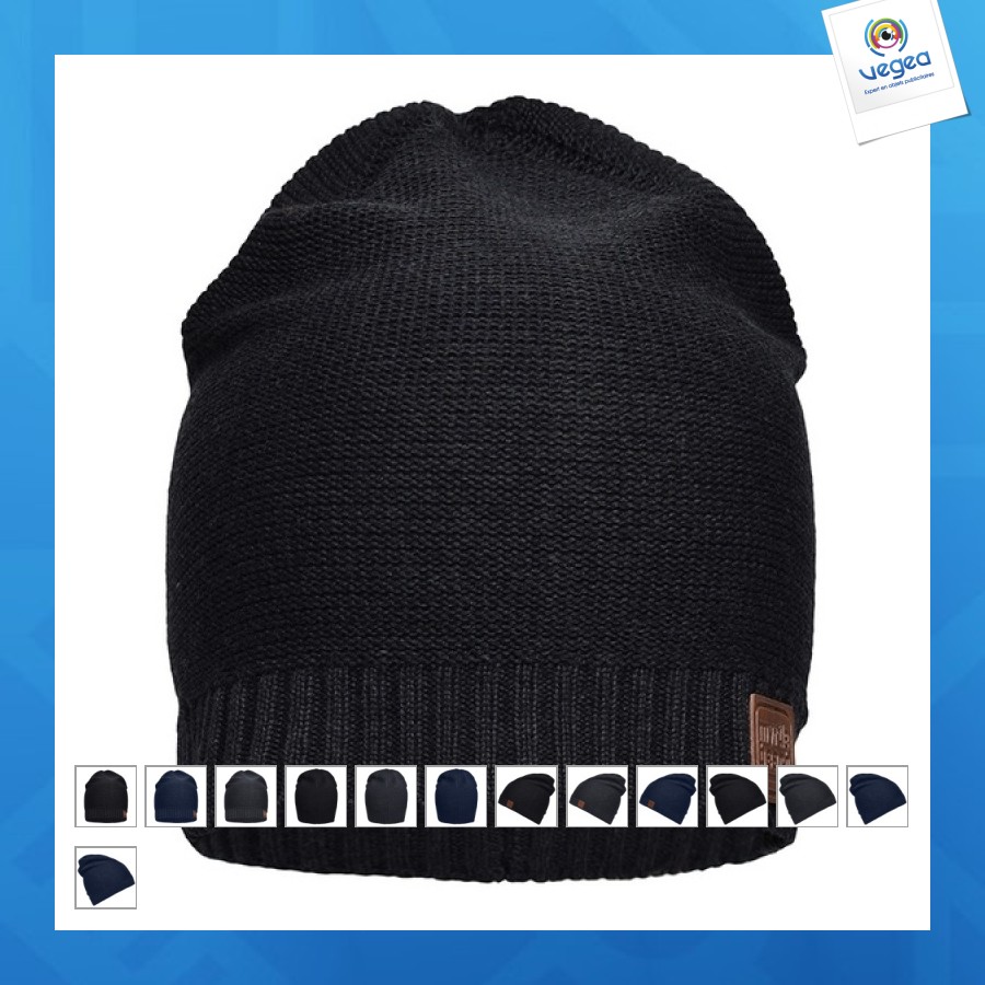 Bonnet avec logo tricot - james nicholson