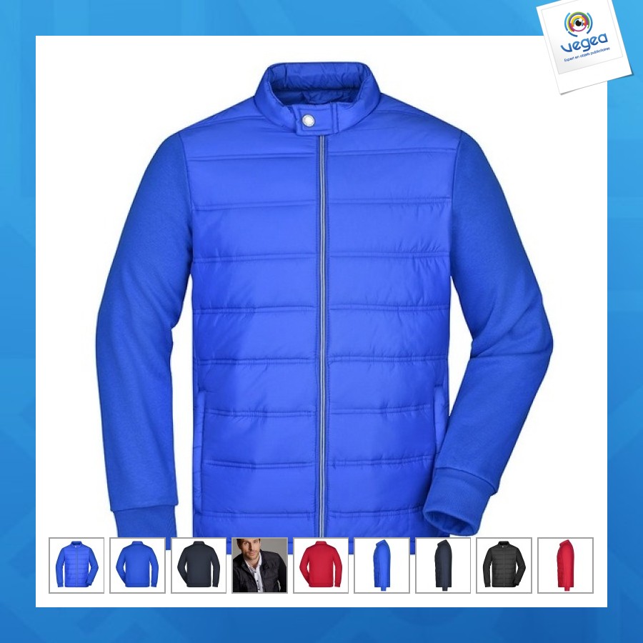 Veste matelassée homme - james nicholson