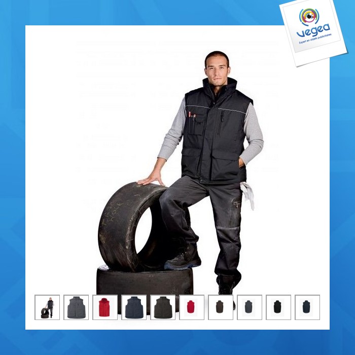 Bodywarmer multi-poches