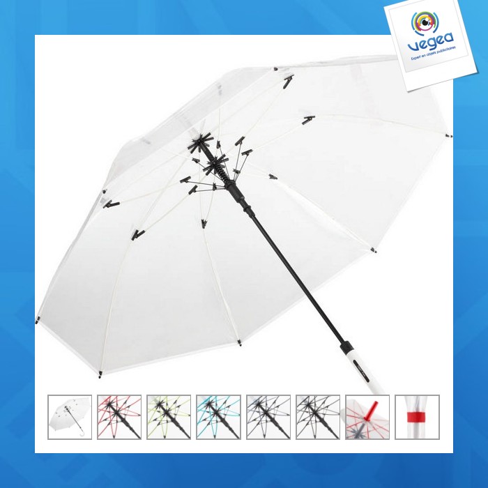Parapluie transparent personnalisable - fare