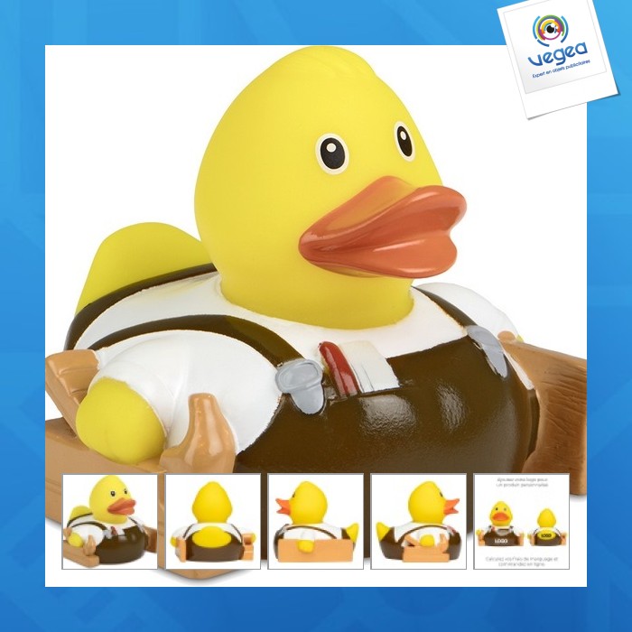 Canard personnalisé métier divers charpentier - mbw