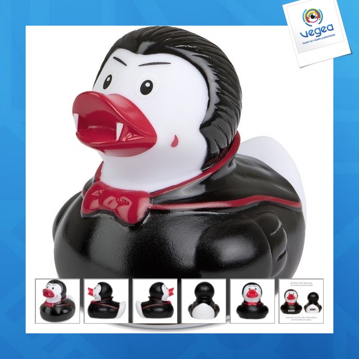 Canard publicitaire halloween dracula - mbw