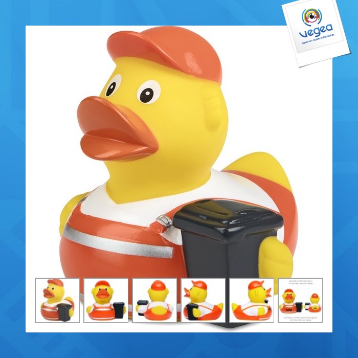 Canard publicitaire métier divers éboueur - mbw