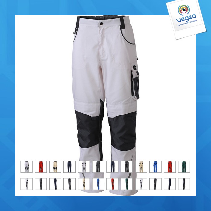Pantalon workwear unisex - james nicholson