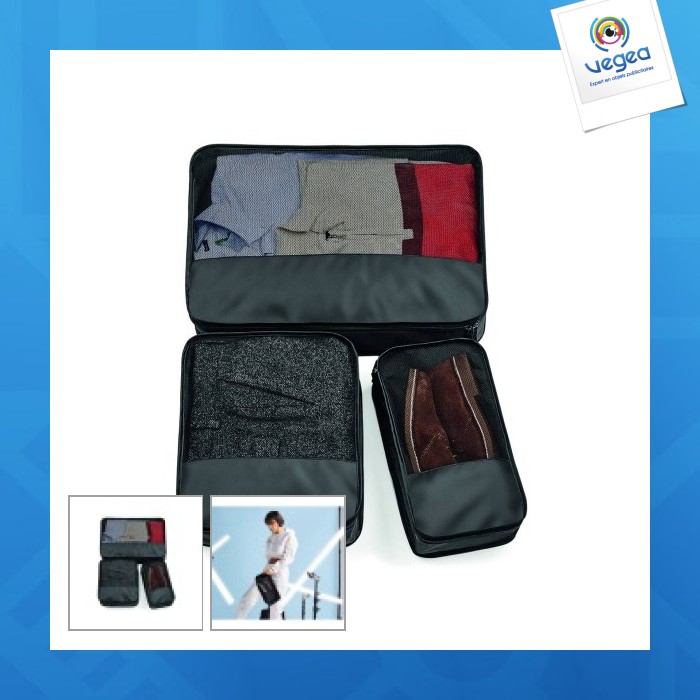 Lot de 3 pochettes