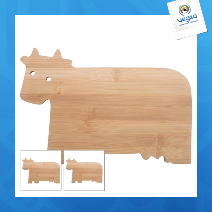 Planche à découper personnalisée vache