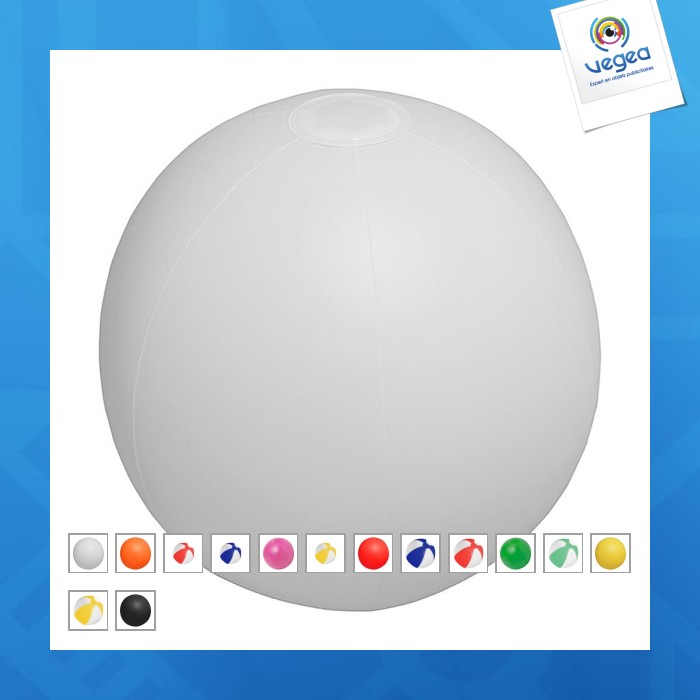 Ballon de plage personnalisé 28cm