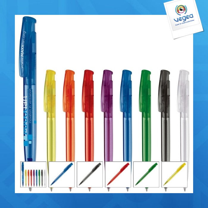 Stylo promotionnel avalon transparent