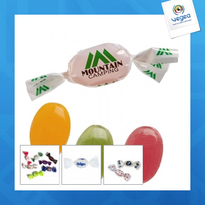 Kg de mini bonbons en papillotes 300 par kg
