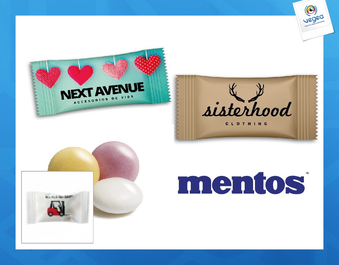 Bonbon mentos en sachet