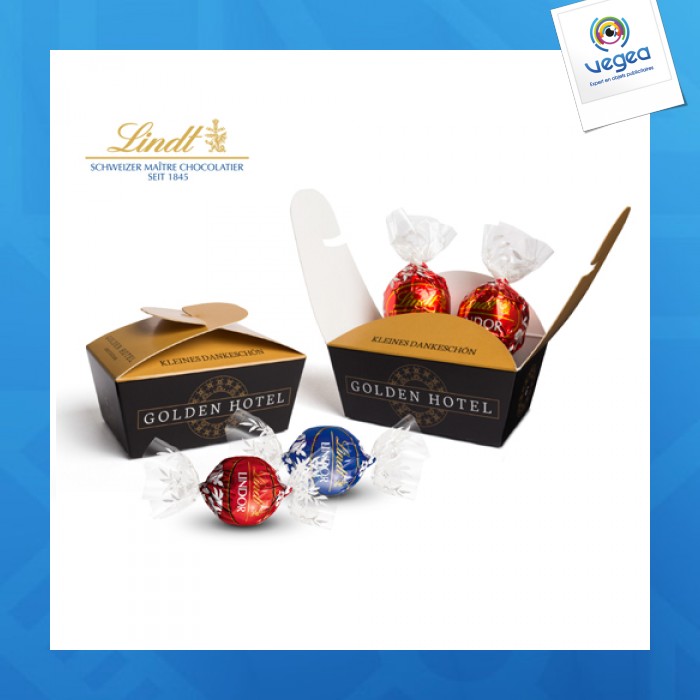 Ballotin de 2 chocolats lindor