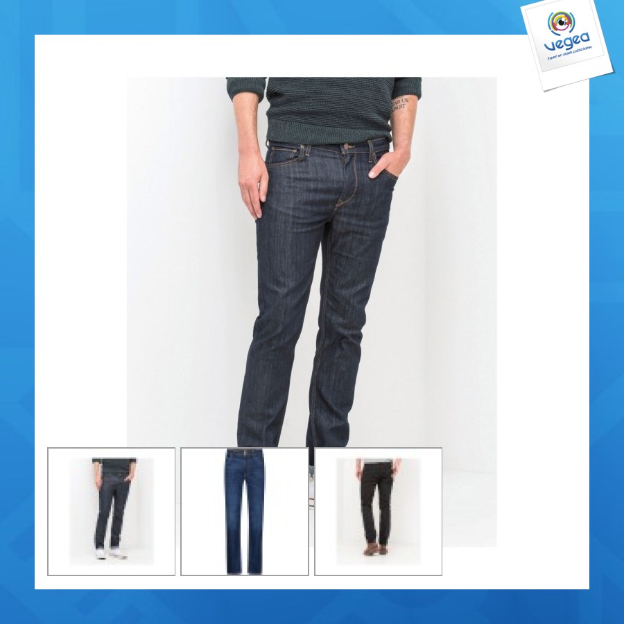 Jean personnalisé homme rider slim - lee
