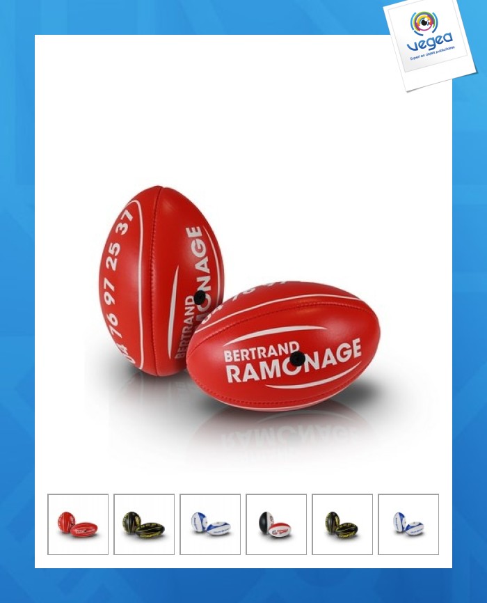 Mini rugby 16cm cousu machine - wr016