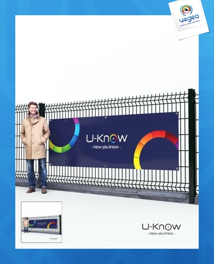 Banderole pvc publicitaire