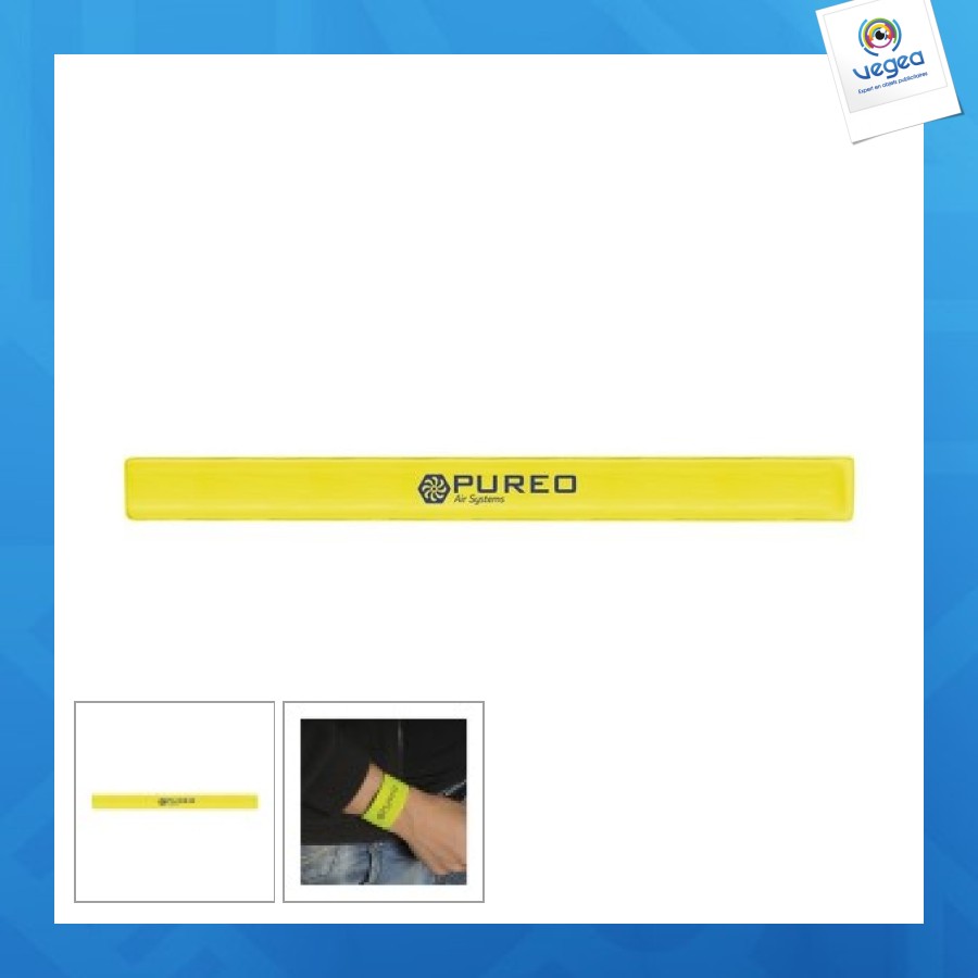 Snapwrap brassard fluorescent personnalisable