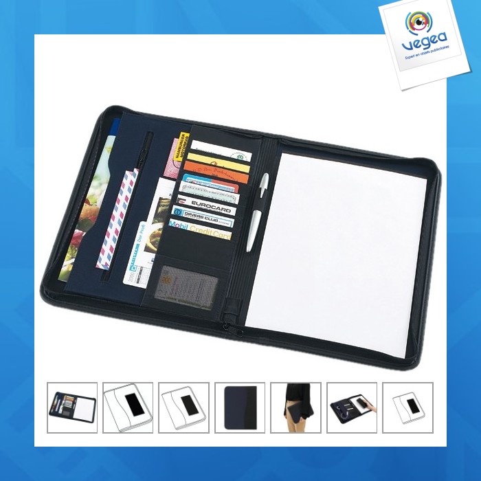 Porte-documents publicitaire