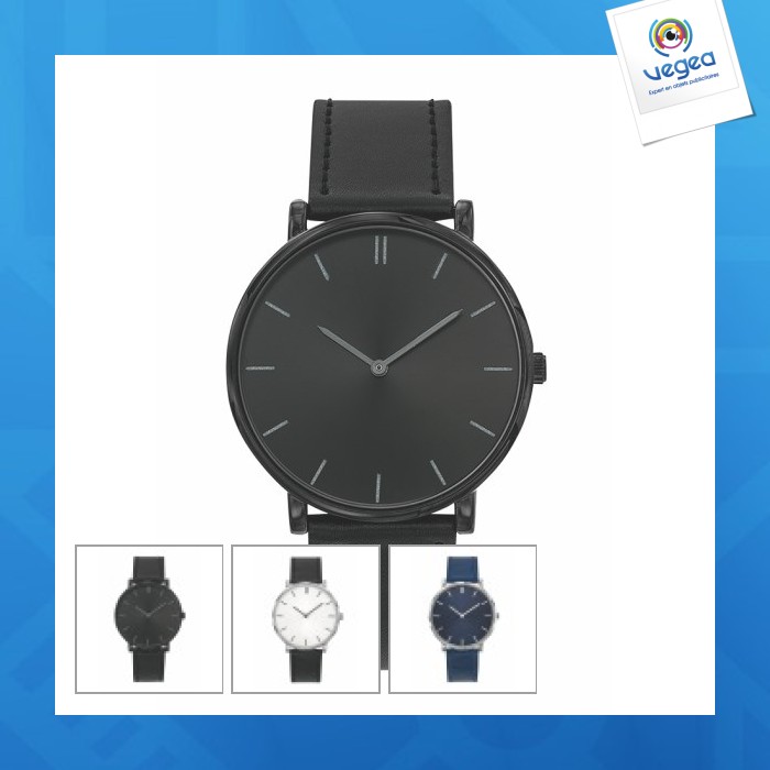 Montre promotionnelle giulia façon cuir